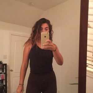 Black Lululemon Multi Tie Tank Top!